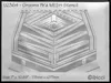 ibicci SH Samoan Grooms Pe'a Panel MESH stencil